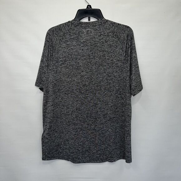 Under Armour Pullover Adult Large Mens Gray Short Sleeve Tech T-Shirt - Picture 2 of 16